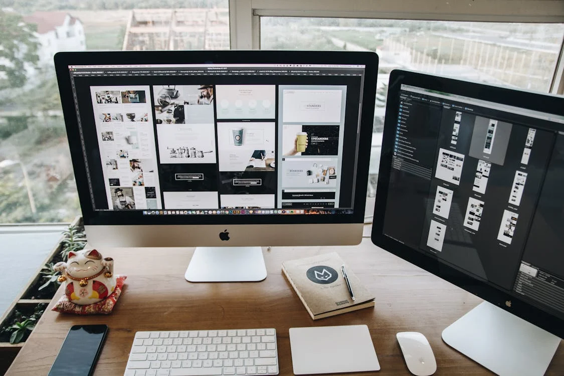 web development illustration